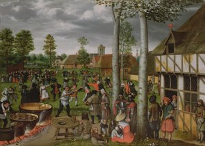 結婚式のシーン 作： Hans van Wechlen